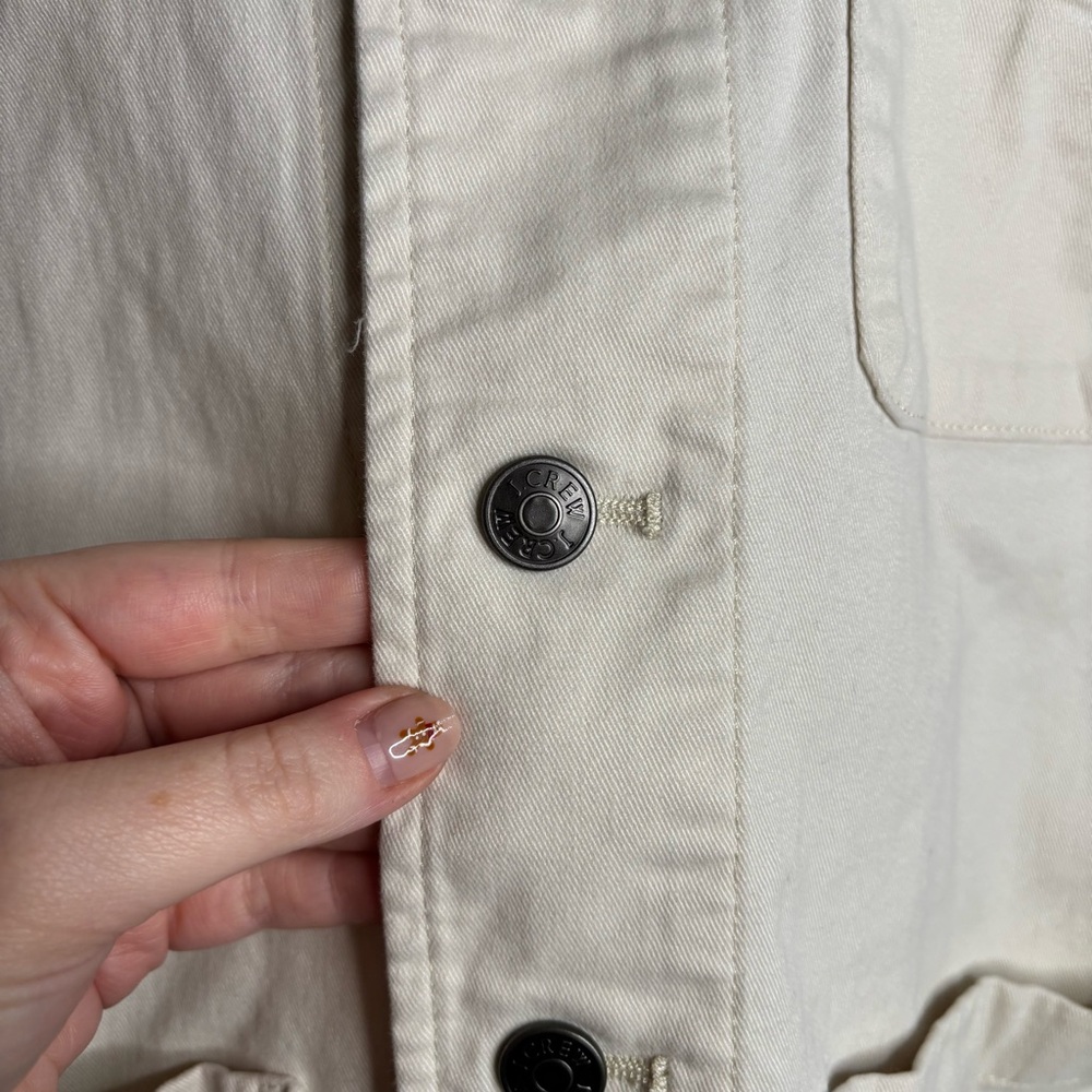 CrewCuts Collection kids' striped chore shirt-jacket size 8-9 - Picture 5 of 10
